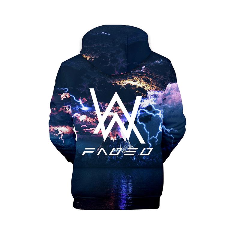 Alan Walker Hoodies - Pullover Lightning Hoodie