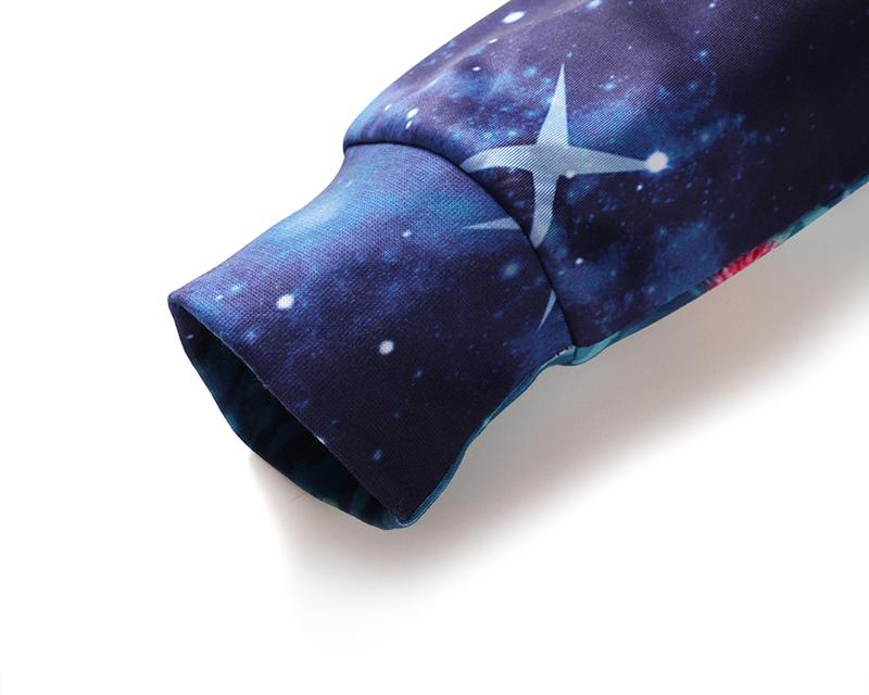 Christmas Sweatshirts - Santa Claus Ski Super Cool Icon 3D Sweatshirt