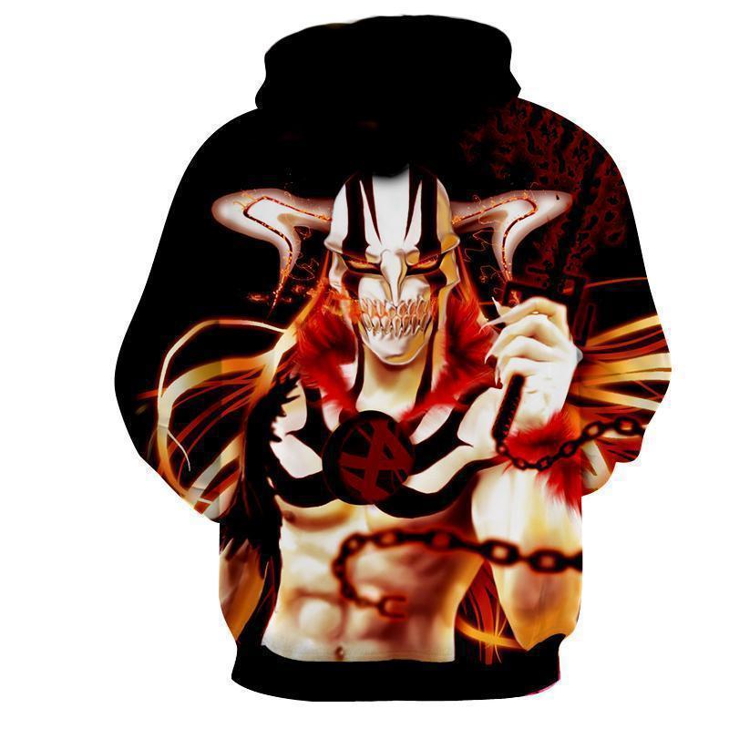 Bleach Ichigo Kurosaki Shinigami Hollow 3D Hoodie