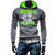 Solid Color Letter Printed Hoodies - Pullover Fleece Yellow Black Hoodie