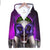 Suicide Squad Hoodies - Joker Series Evil Joker Purple Unisex 3D Zip Up Hoodie