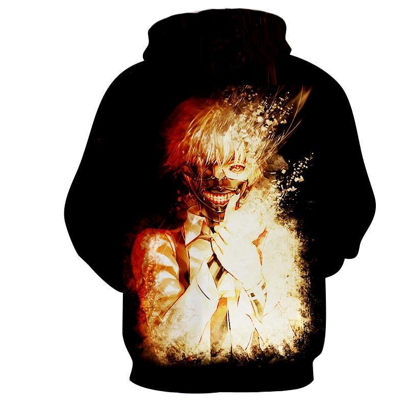 Kaneki Hoodie - Tokyo Ghoul 3d Printed Hoodie