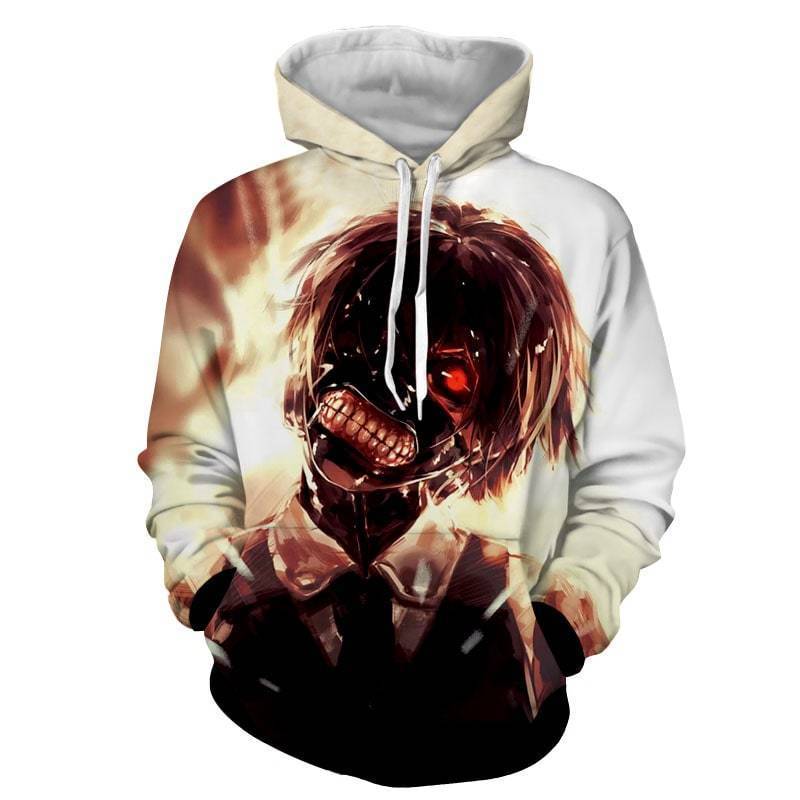 Kaneki Hoodie  - Tokyo Ghoul 3d Hoodie