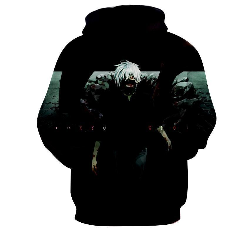 Tokyo Ghoul Anime Ken Kaneki 3D Printed Hoodie