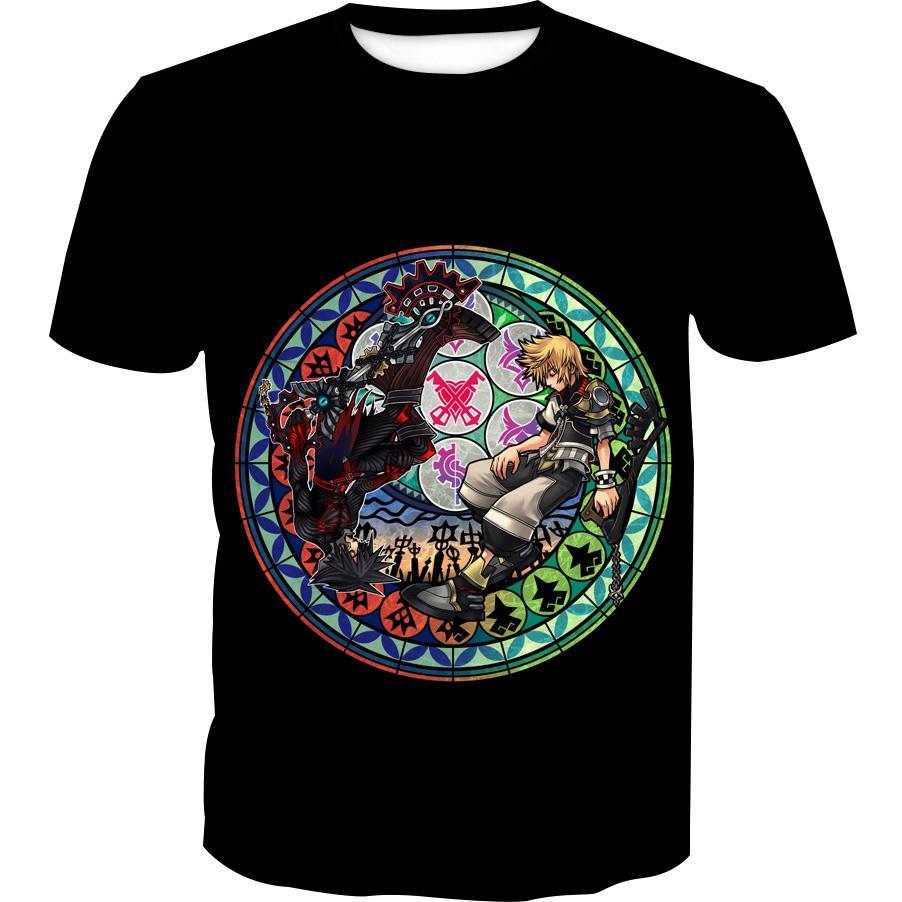 Kingdom Hearts Roxas and Sora Hoodies - Black Pullover Hoodie