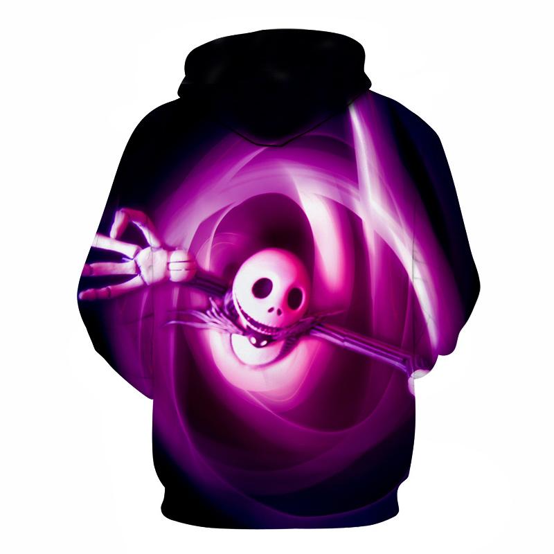 Halloween Jack flight 3D Printed Hoodie