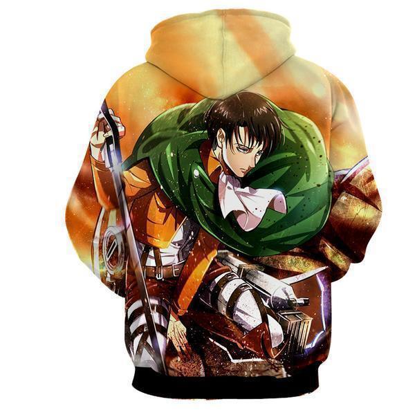 Attack On Titan Levi Ackerman Hoodie
