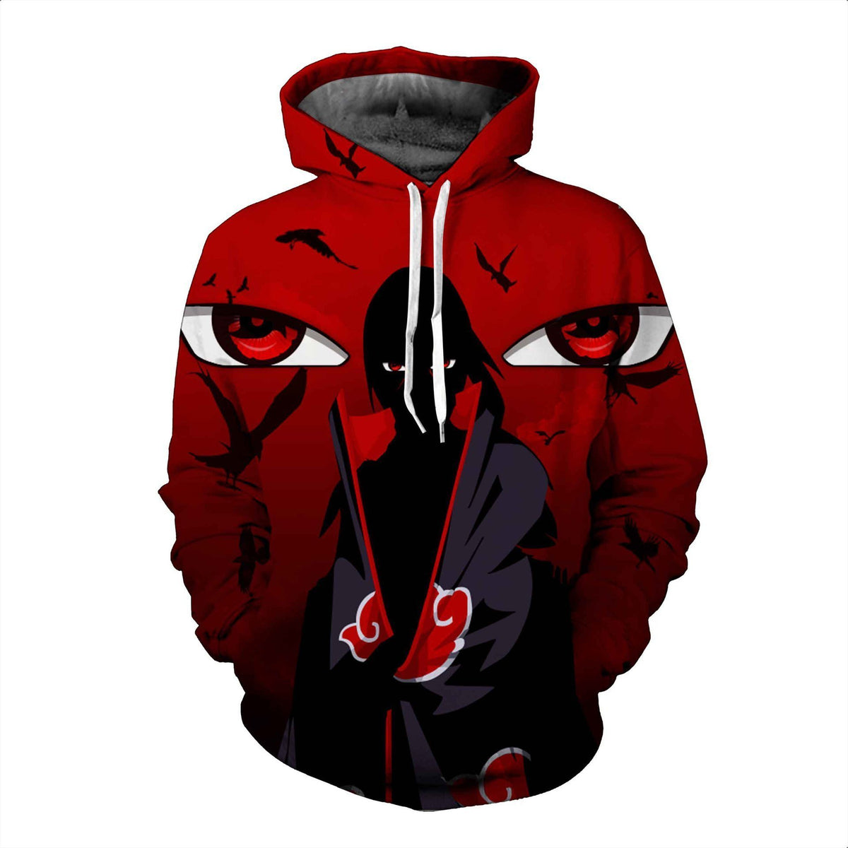 Naruto Hoodie - Uchiha Itachi Akatsuki Pullover Hoodie