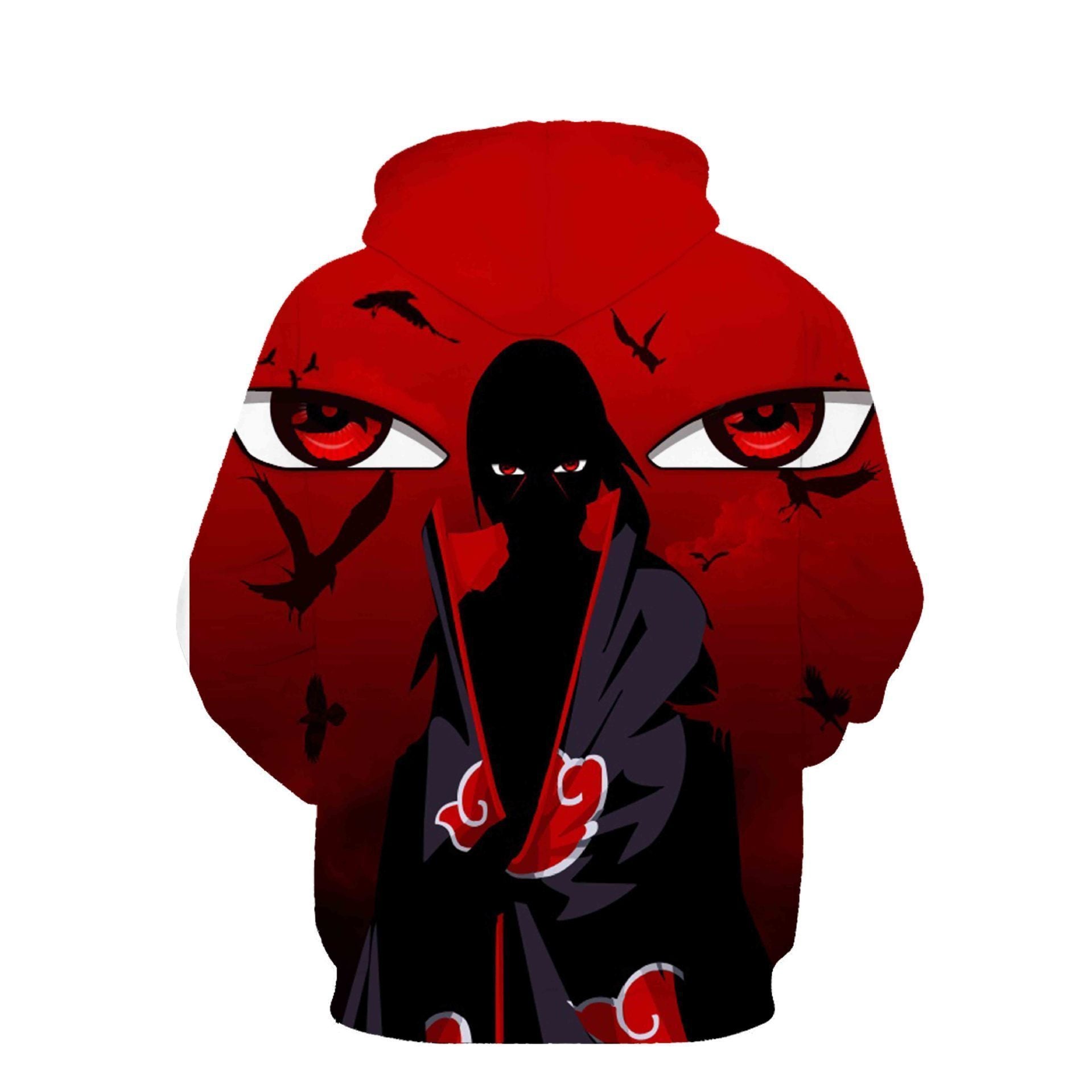 Naruto Hoodie - Uchiha Itachi Akatsuki Pullover Hoodie