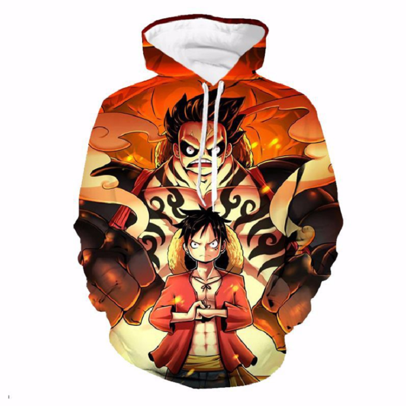 One Piece Hoodie - Monkey D. Luffy Pullover Hoodie