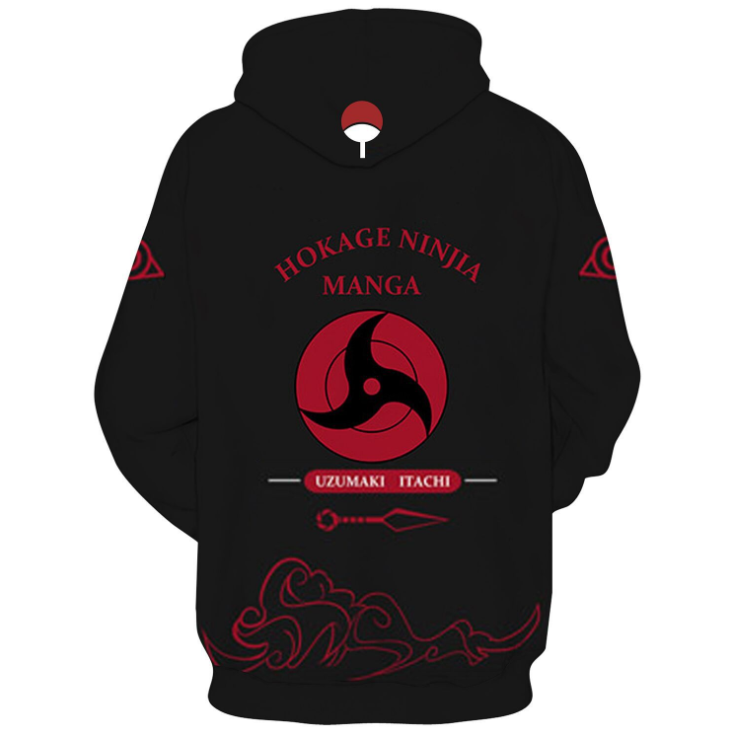 Naruto Hoodie - Hokage Ninjia Pullover Hoodie