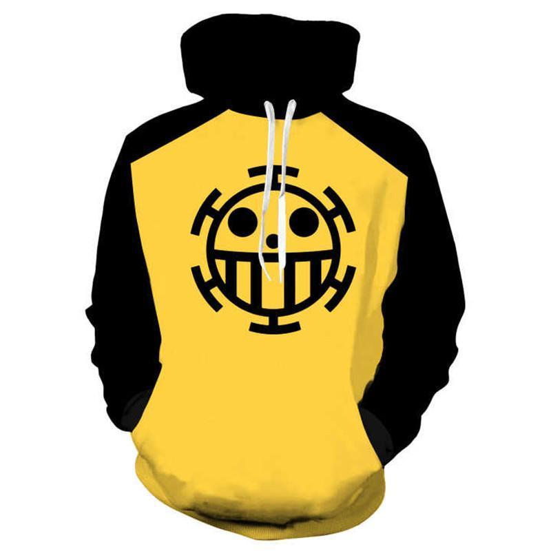 One Piece Hoodie - Trafalgar Law Pullover Hoodie