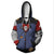 Borderlands 2 Gaige Hoodies - Zip Up Grey-blue Hoodie