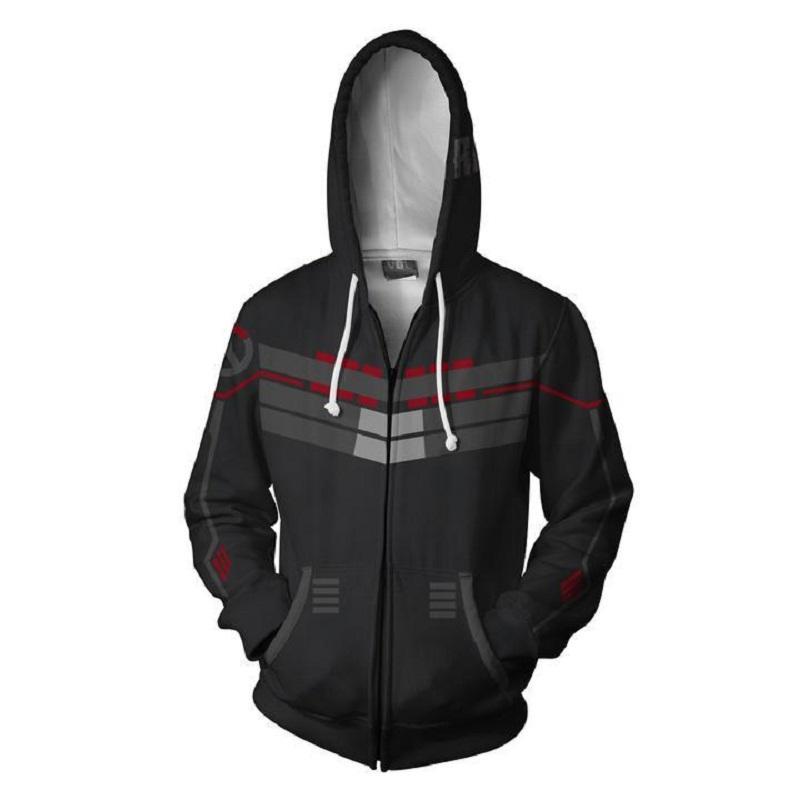 Overwatch Hoodie - Bleach Zip Up Hoodie