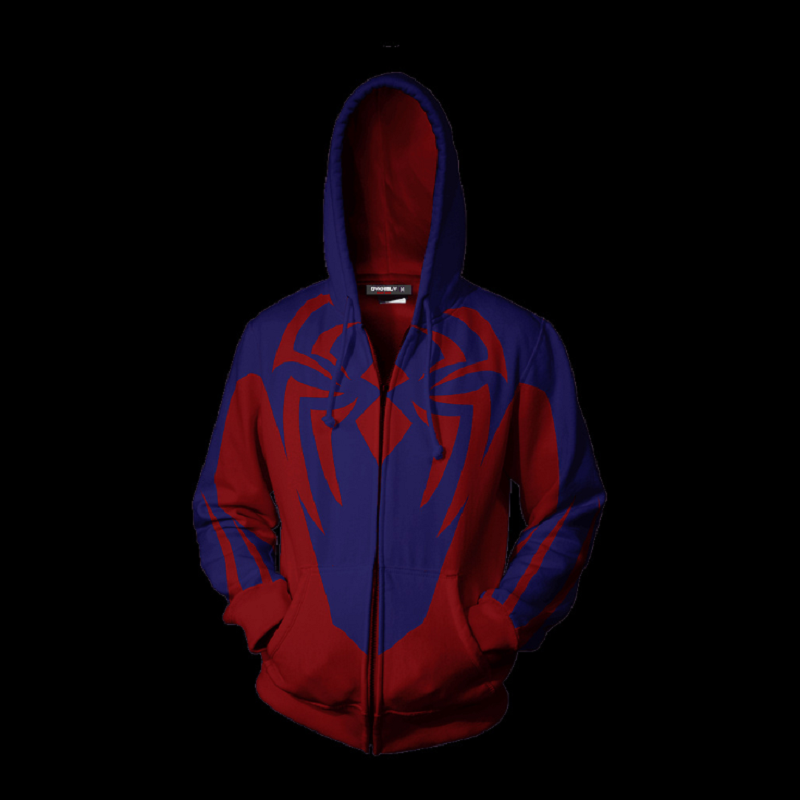 Avengers Spider-Man Hoodie - Zip Up Hoodie