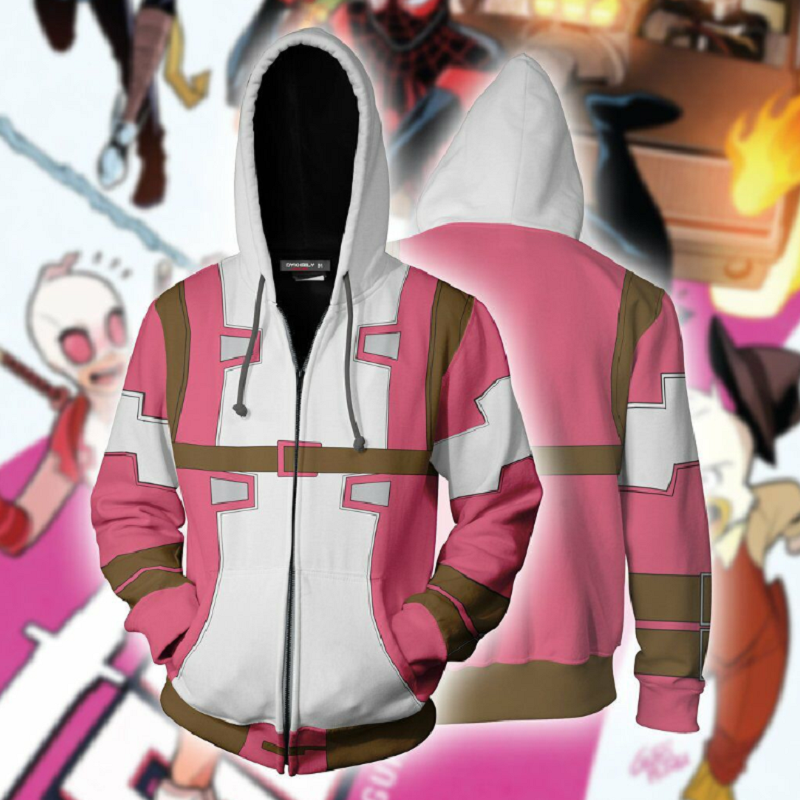 Gwenpool Hoodie - Zip Up Hoodie CSOS814