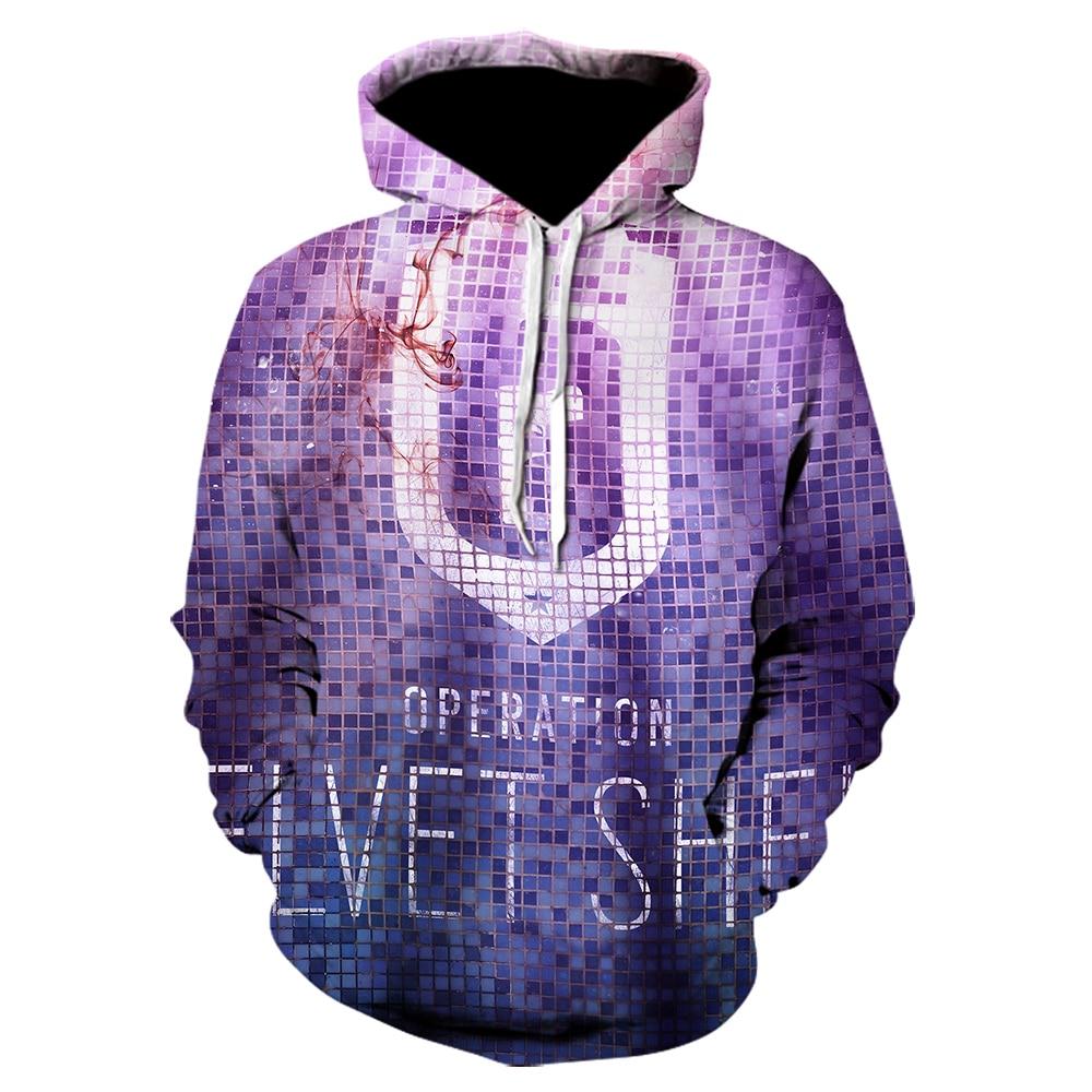 Men Mass Effect Sweatshirt Rainbow Six Siege Hoodie