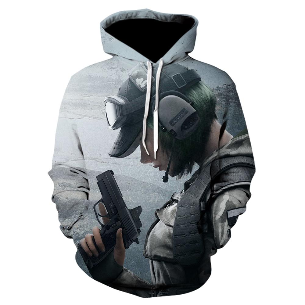 Unisex Mass Effect Rainbow Six Siege Hoodie