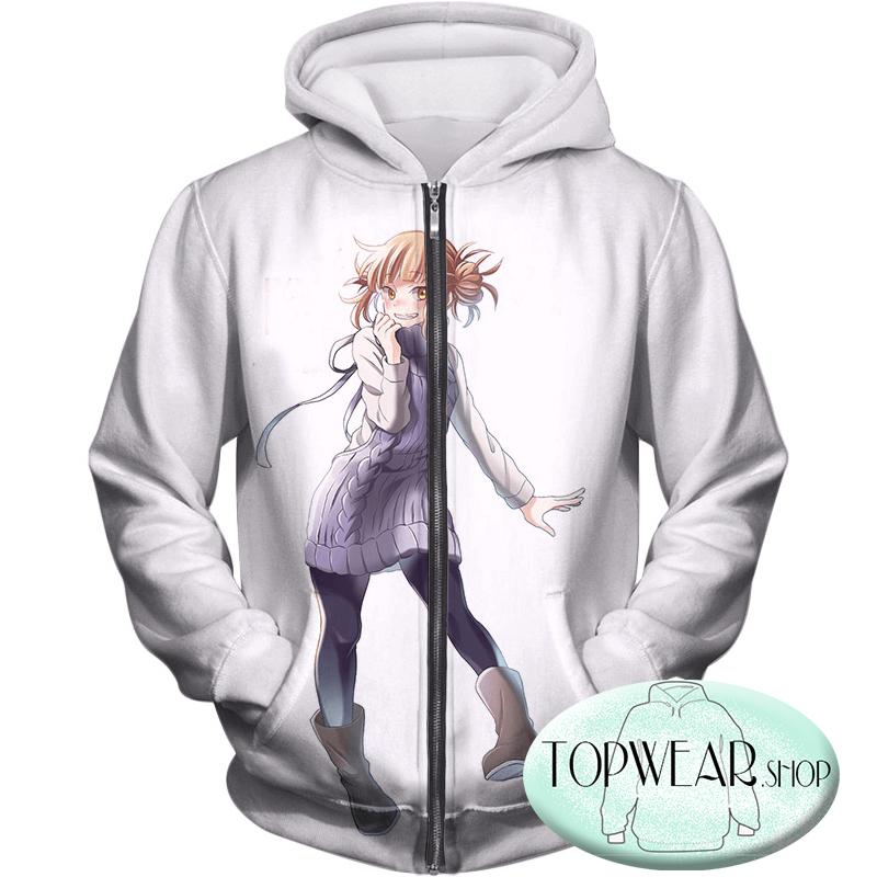 My Hero Academia Hoodies - Cute Villain Himiko Toga Pullover Hoodie