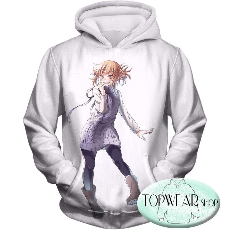 My Hero Academia Hoodies - Cute Villain Himiko Toga Pullover Hoodie