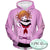 My Hero Academia Hoodies - Dangerous and Cool Villain Himiko Toga Cool Zip Up Hoodie