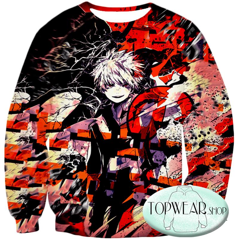 My Hero Academia Hoodies -  Bakugo Katsuki Cool Kid Awesome Anime Graphic Zip Up Hoodie