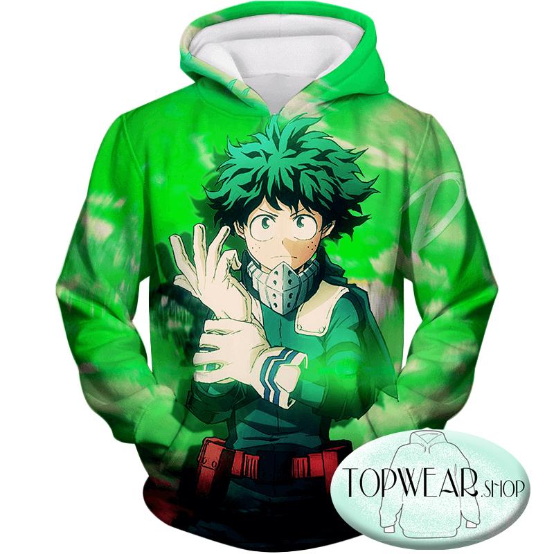 My Hero Academia Sweatshirts - One for All Izuki Midoriya Sweatshirt