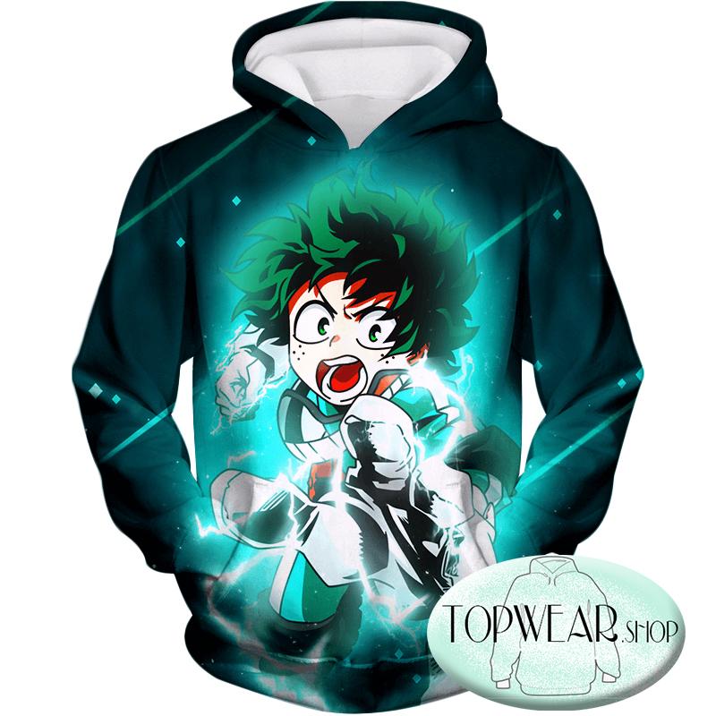 My Hero Academia Hoodies - Hero Student Izuki Midoriya Pullover Hoodie