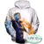 My Hero Academia Hot and Cold Shoto Todoroki Fan White Hoodie MHA033