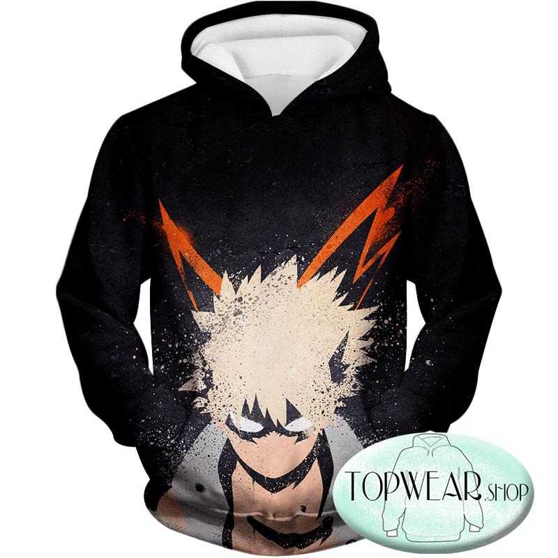 My Hero Academia Sweatshirts - Explosive Hero Student Katsuki Bakugo Sweatshirt