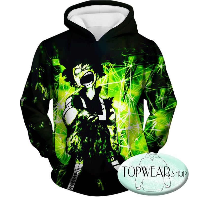 My Hero Academia Hoodies -  Izuki Midoriya AKA Deku Action Pullover Hoodie