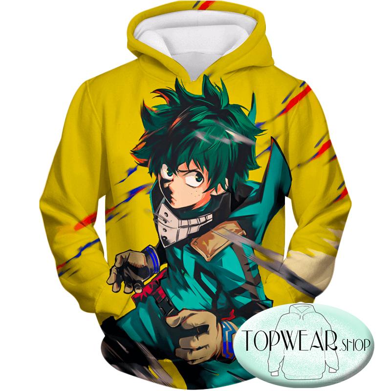 My Hero Academia Hoodies - Izuki Midoriya aka Deku Amazing Anime Pullover Hoodie