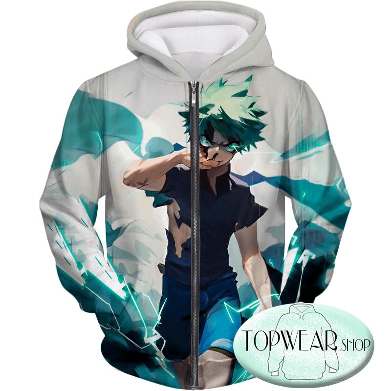 My Hero Academia Hoodies - Izuki Midoriya Incredible Hero Pullover Hoodie