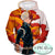 My Hero Academia Hoodies - Most Favourite Hero Half Cold Half Hot Shoto Zip Up Hoodie