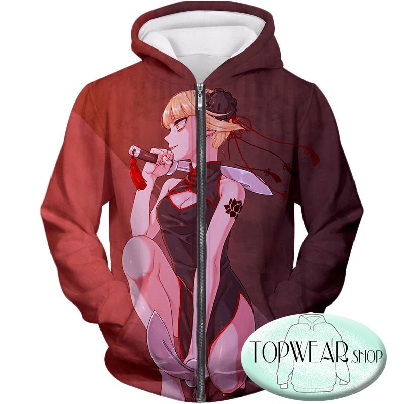 My Hero Academia Sweatshirts - Transforming Villain Himiko Toga  Sweatshirt