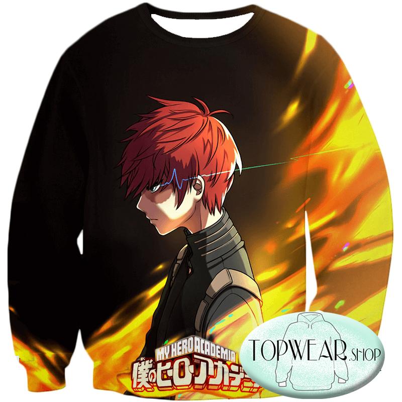 My Hero Academia Hoodies - U.A High Hero Student Shoto Todoroki Pullover Hoodie