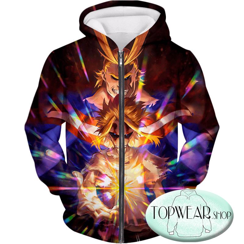 My hero academia all might sweater outlet