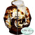 My Hero Academia Hoodies - Burning Flames Bakugo Katsuki Action Zip Up Hoodie