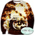 My Hero Academia Hoodies - Burning Flames Bakugo Katsuki Action Zip Up Hoodie