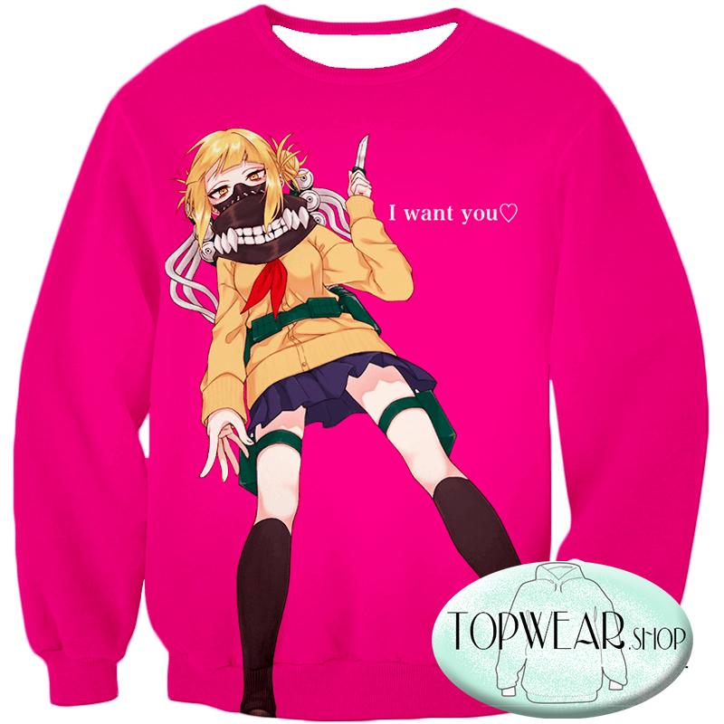 My Hero Academia Hoodies - CVillain Himiko Toga Ultimate Anime Pullover  Hoodie