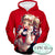 My Hero Academia Hoodies - -Cute Anime Villain Himiko Toga Awesome Zip Up Hoodie
