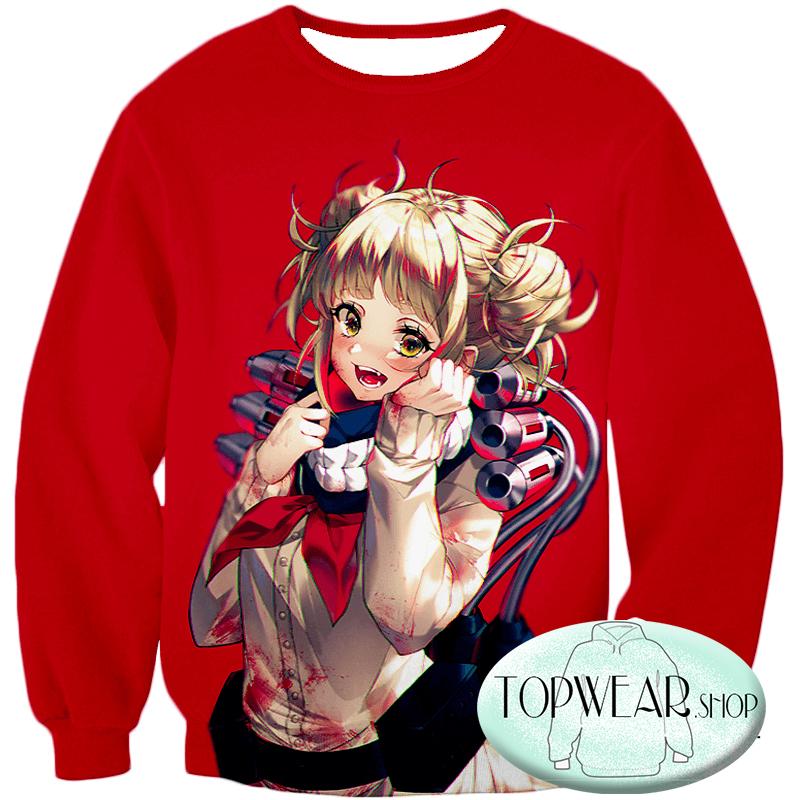 My Hero Academia Hoodies - -Cute Anime Villain Himiko Toga Awesome Pullover Hoodie