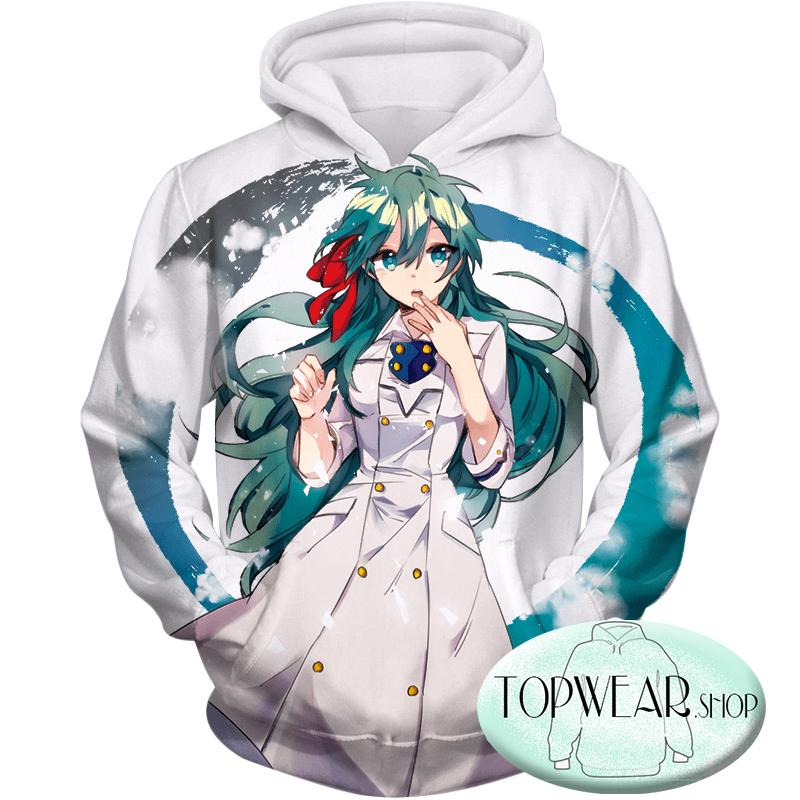 My Hero Academia Hoodies - Cute Blue Haired Anime Girl Super Cool Zip Up Hoodie