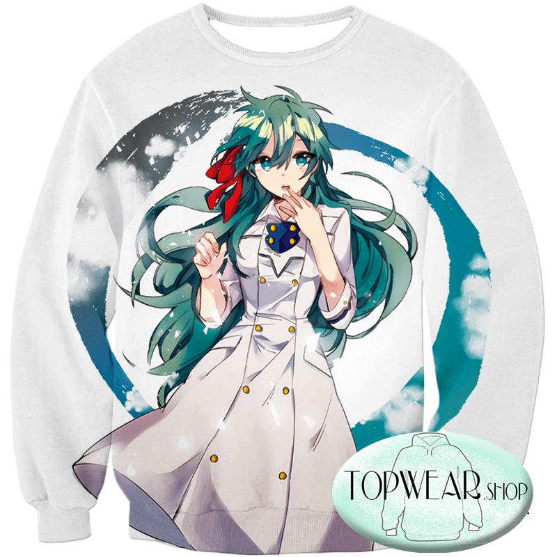 My Hero Academia Sweatshirts - Cute Blue Haired Anime Girl Super Cool Sweatshirt