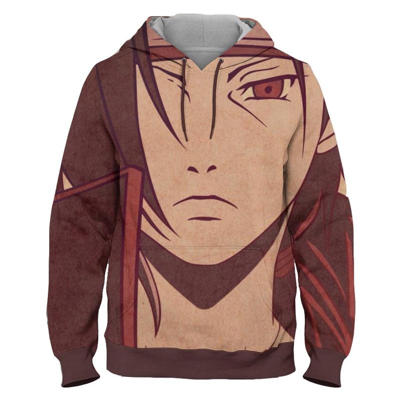 Naruto Anime Sweatshirts 3D Print Hoodie Hip Hop Pullovers