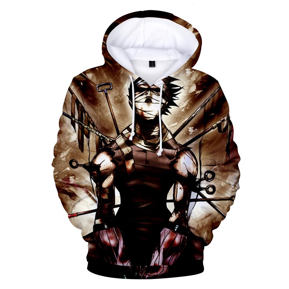 Naruto Hoodies - Naruto Anime Series Character Grey Hoodie