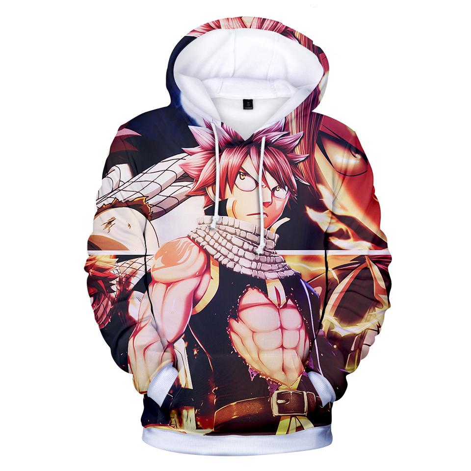 Fairy Tail Hoodies - Fairy Tail Natsu Dragneel Super Cool Hoodie