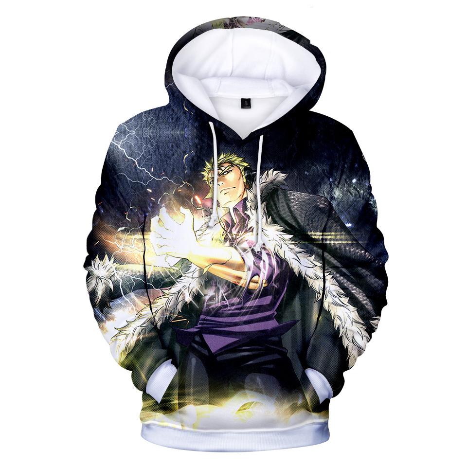 Fairy Tail Hoodies - Fairy Tail Anime Series Laxus Super Cool Hoodie