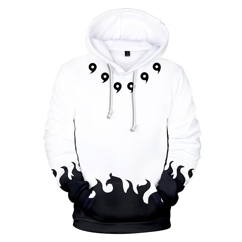 Naruto Hoodies - Naruto Anime Series Character Six Paths White Cosplay Hoodie