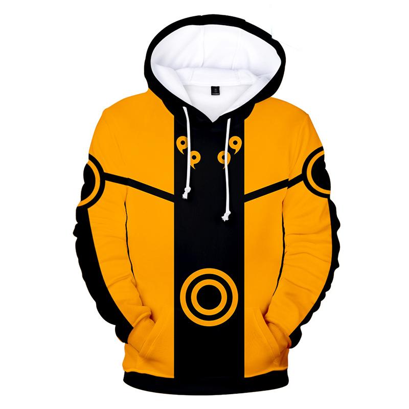 Naruto Hoodies - Naruto Anime Series Shippuden Uzumak Bijuu Mode Hoodie